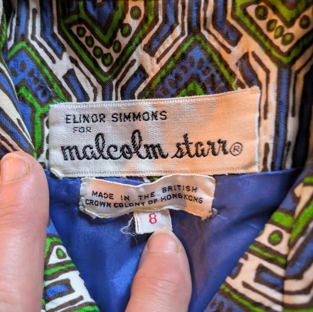 Elinor Simmons for Malcolm Starr vintage dress and jacket set๐คฏ๐๐๐๐๐ - Picture 11 of 12